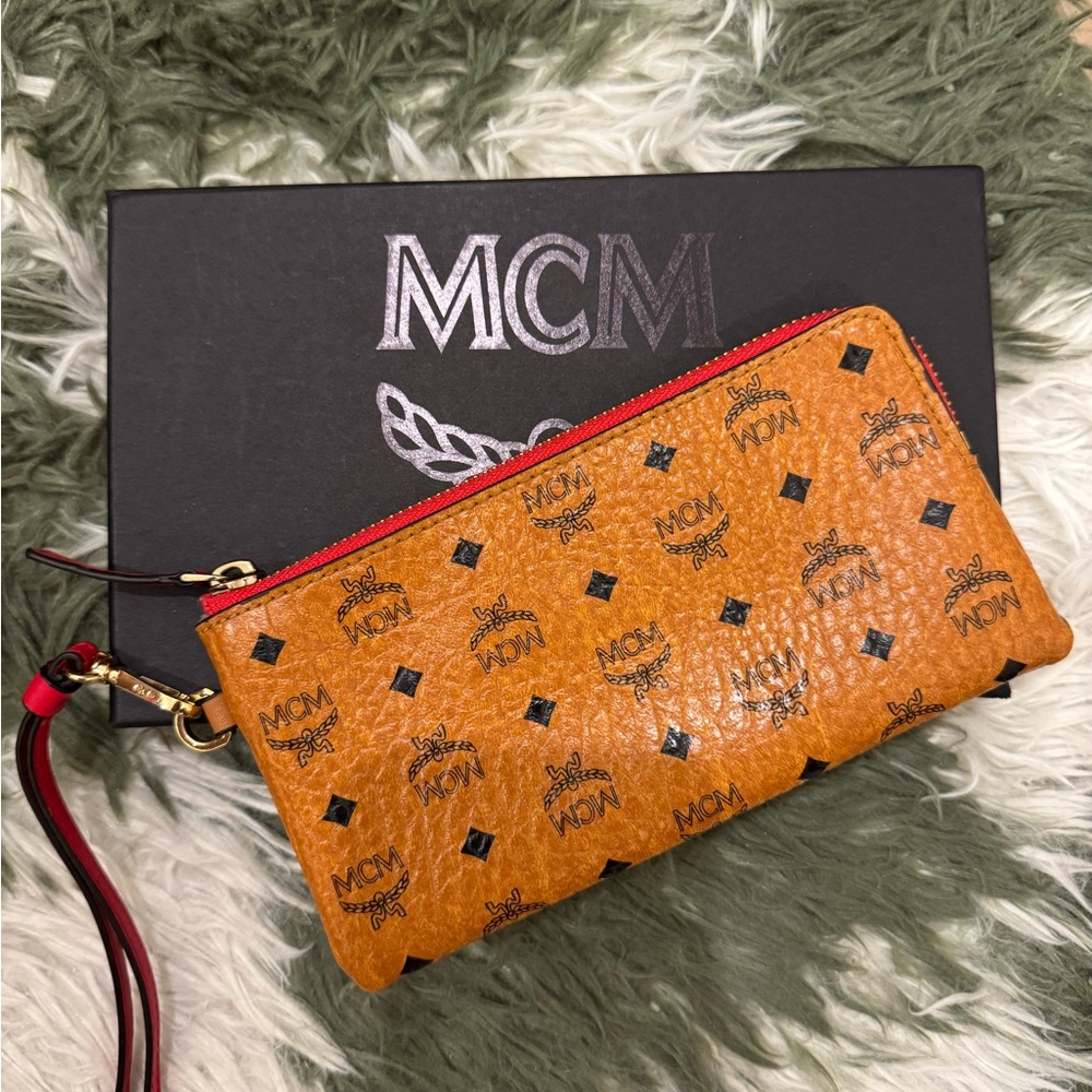 Authentic MCM Wristlet